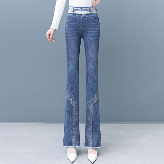 2023 Fashionable Rhinestone Jeans