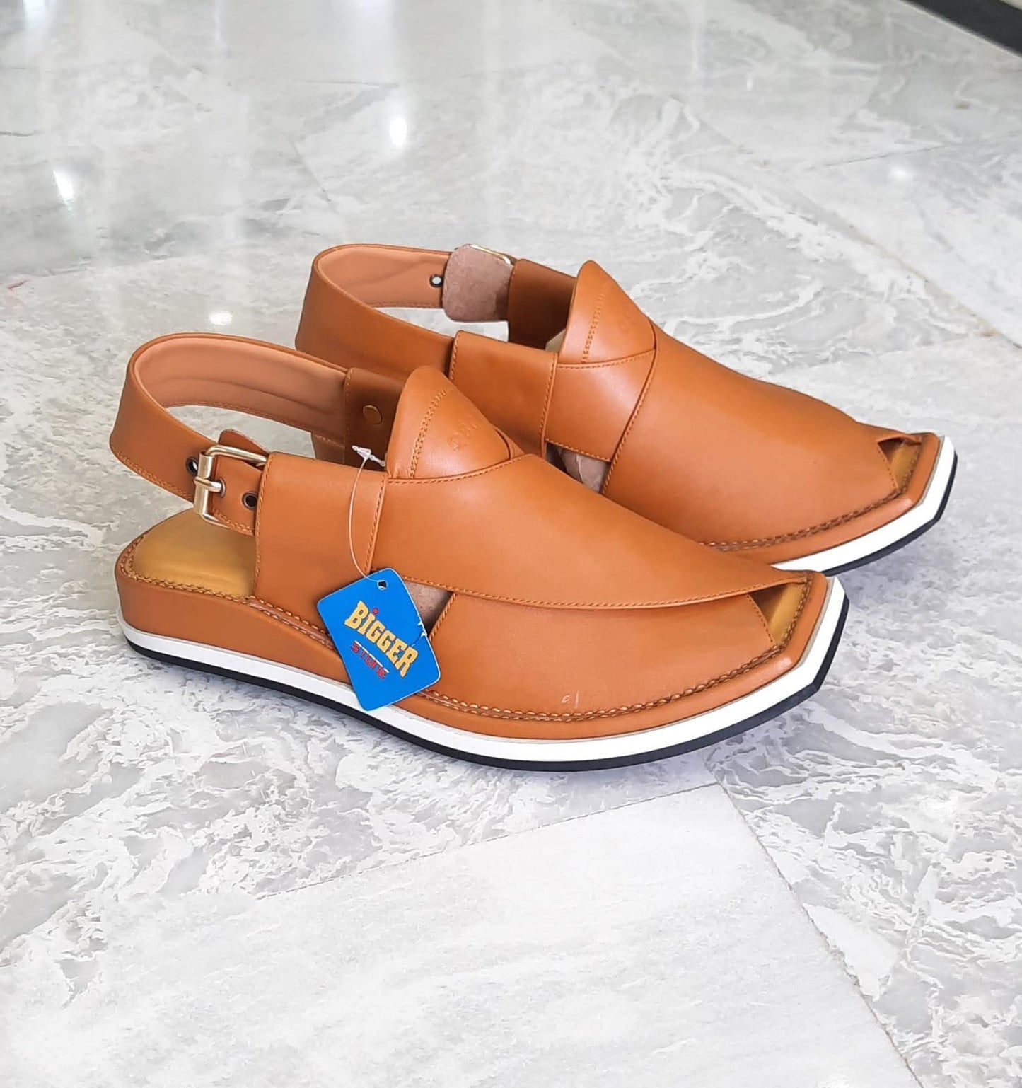 2024 Men's Cowhide Comfort Sandals