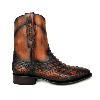 EMMA BROWN PITON BOOTS