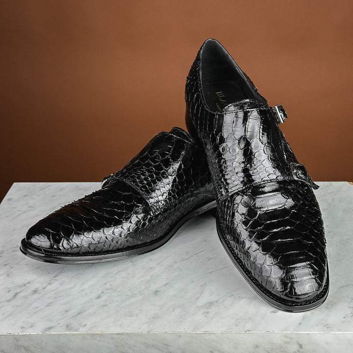 Original python all-match leather shoes