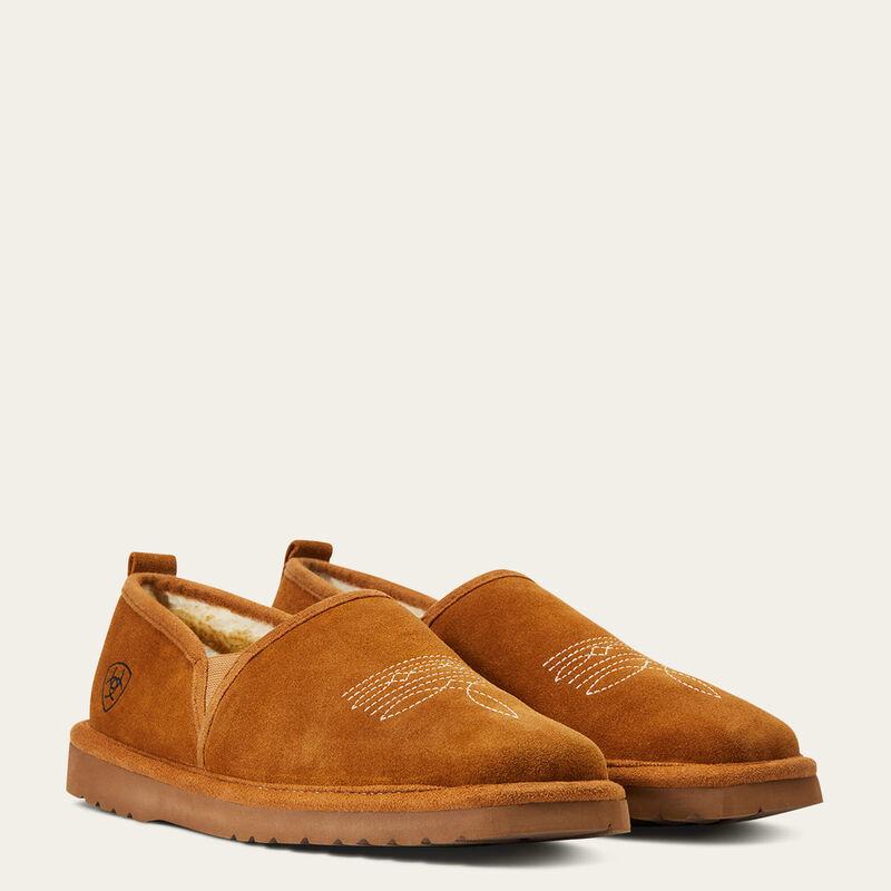 Men's Suede Cowboy Slippers