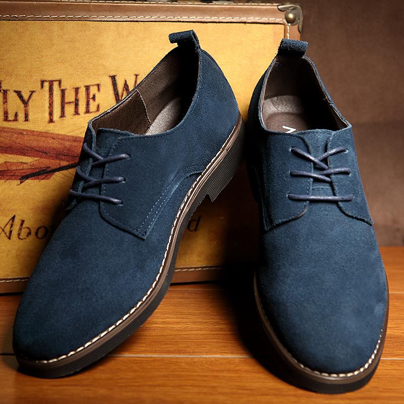 Autumn nubuck leather all-match casual shoes