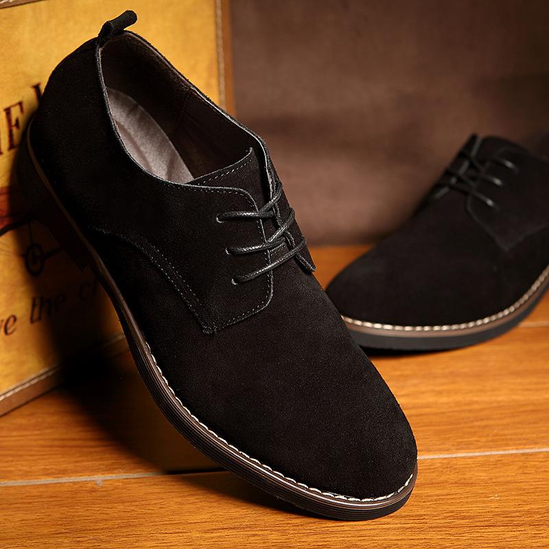 Autumn nubuck leather all-match casual shoes – istylemall