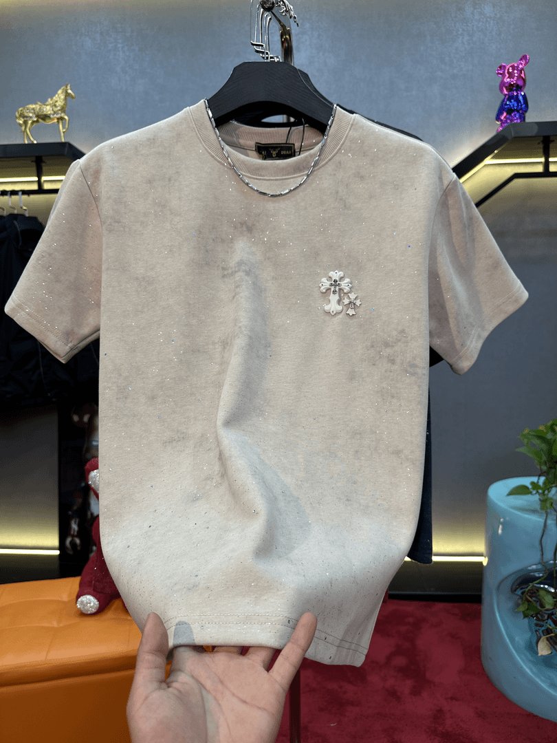 High quality starry sky casual T-shirt