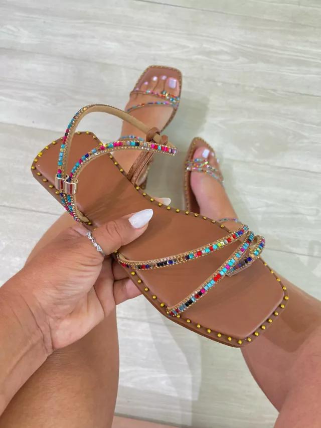 Summer Women's Rhinestone Sandals #5