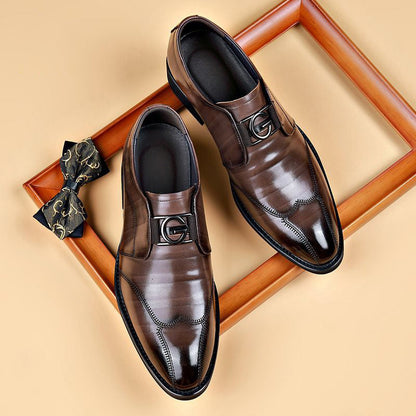 2022 Men's Fashionable All-Match Leather Shoes