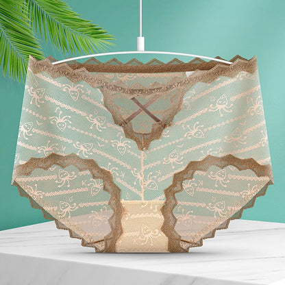 Lace Mesh Hollow Breathable Panties