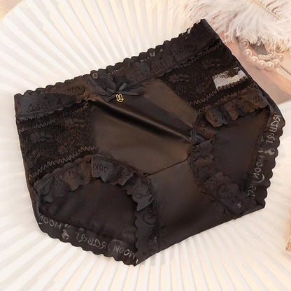 French ice silk embroidered lace underwear